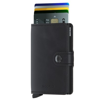 Carteira Secrid Miniwallet Vintage Black