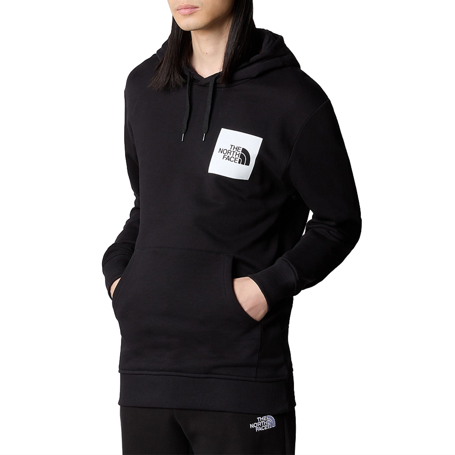 The North Face Sweat M Fine Hoodie Tnf Bla