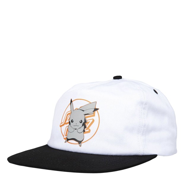 Bon Santa Cruz Bon Sc Pikachu Cap Wht/blk