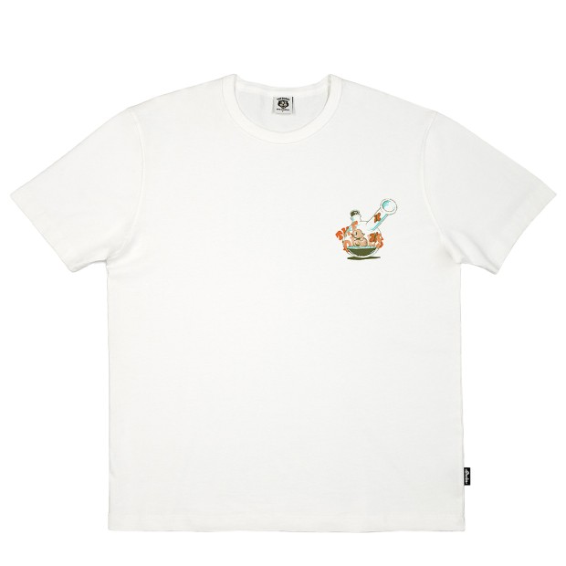 T-shirt The Dudes T-shirt Bamby Premium Off White