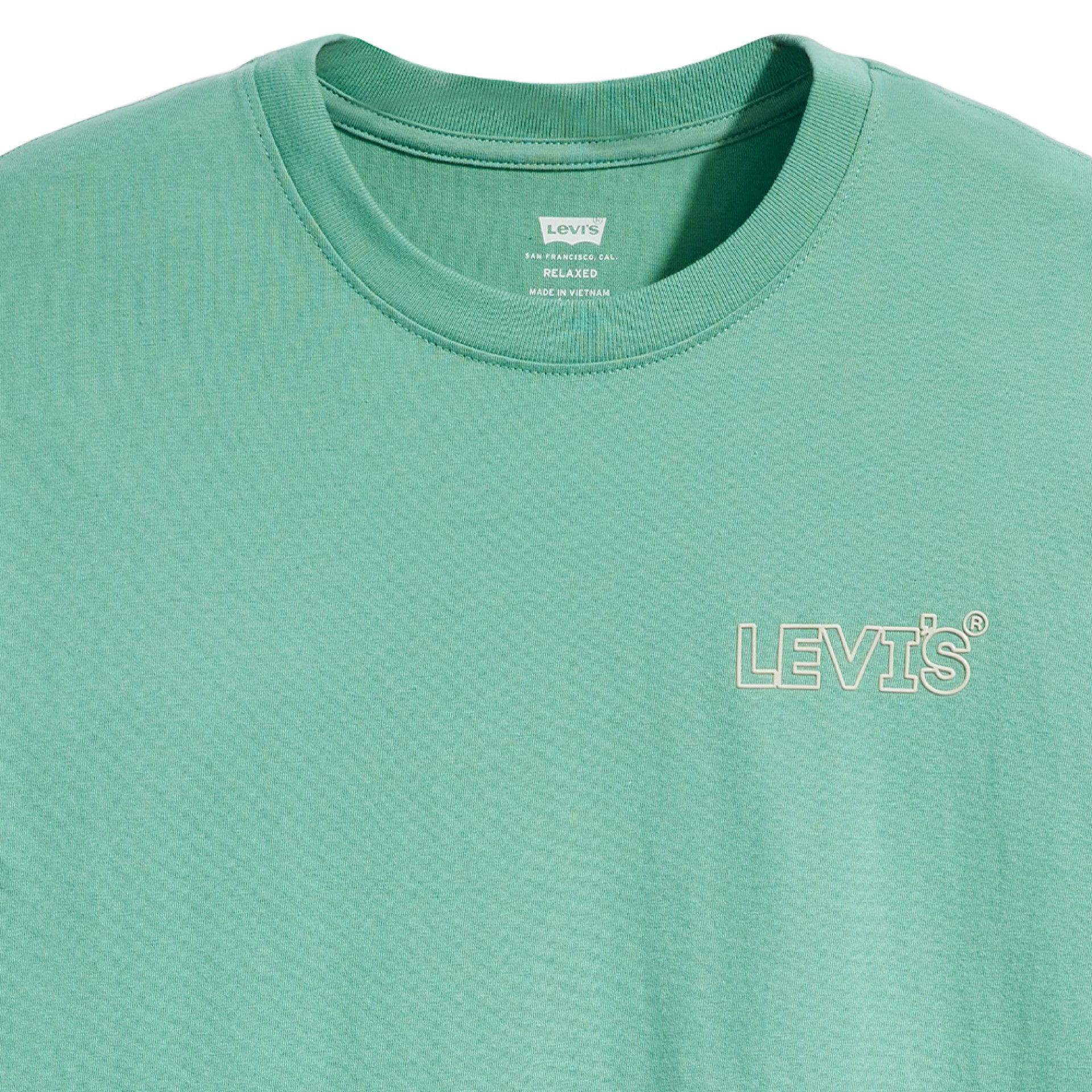 Levis T-shirt Ss Relaxed Fit Tee Chrome Be
