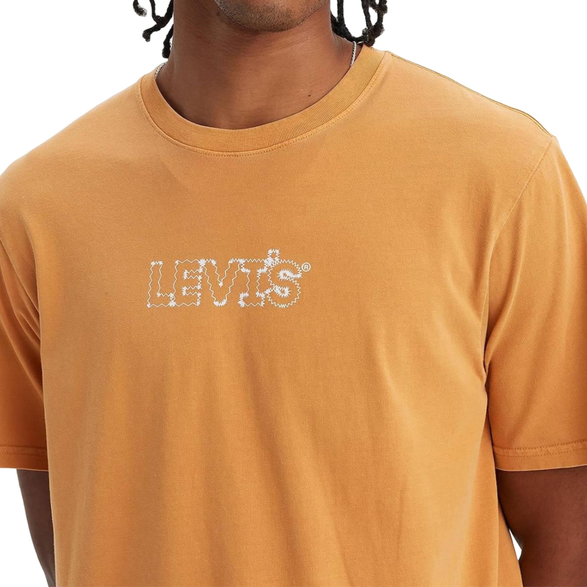 Levis T-shirt Ss Relaxed Fit Tee Zigzag He