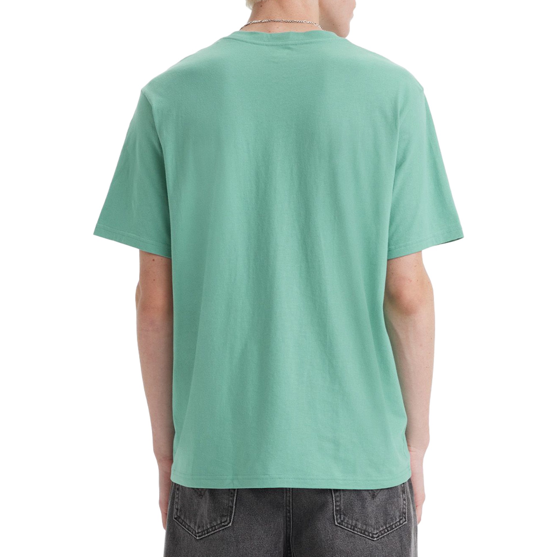 Levis T-shirt Ss Relaxed Fit Tee Chrome Be