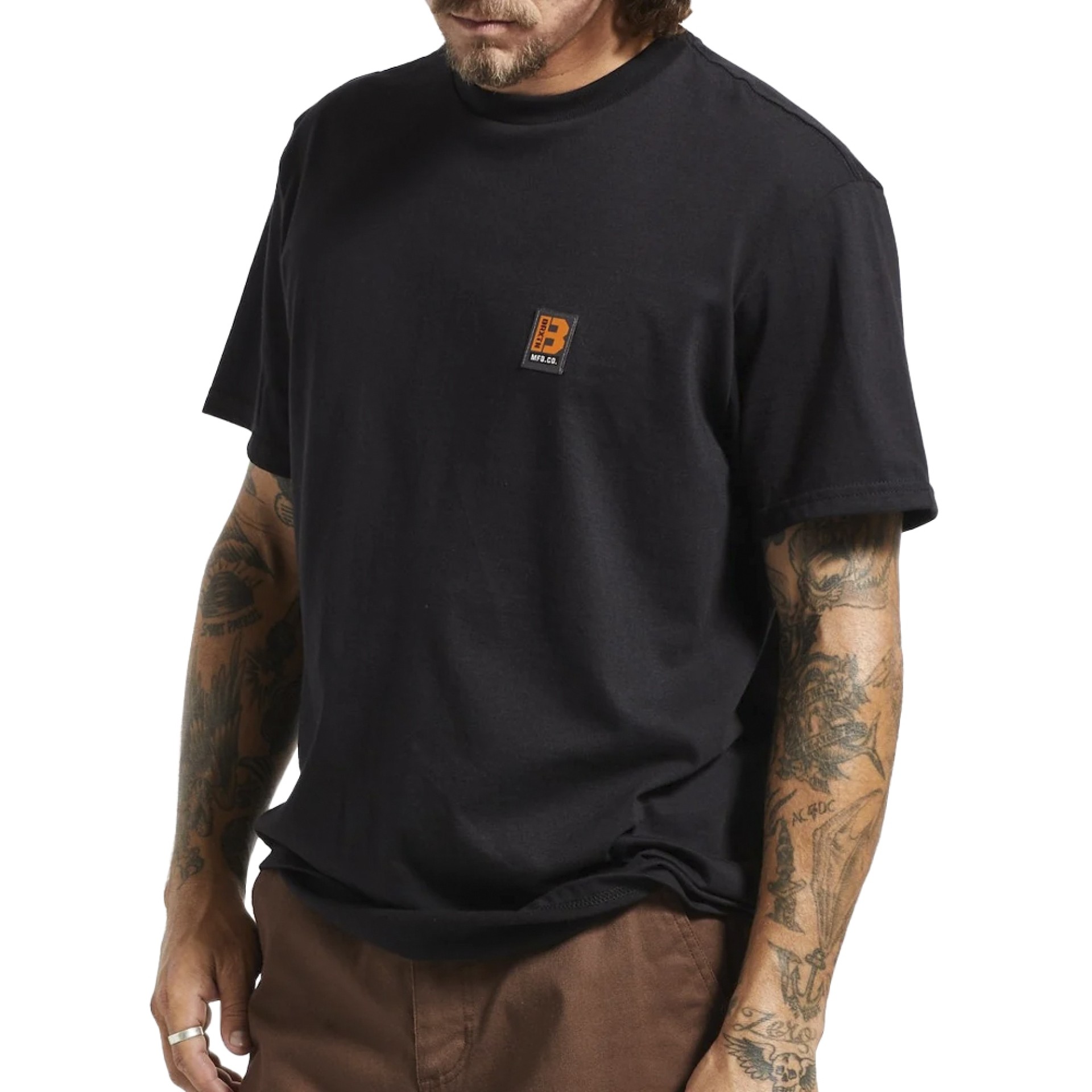 Brixton T-shirt Builders Black