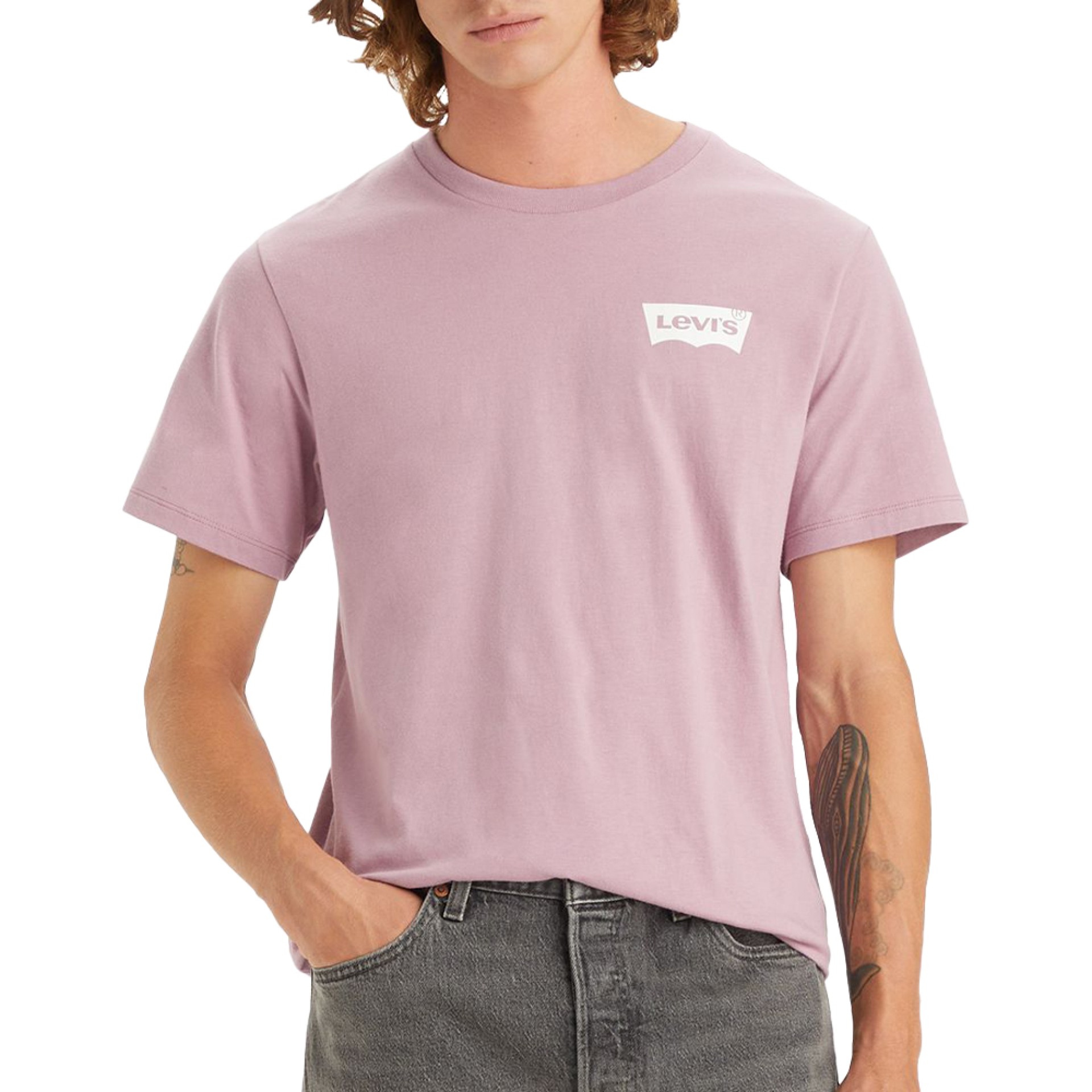 Levis T-shirt Graphic Crewnwck Tee Snl Bw