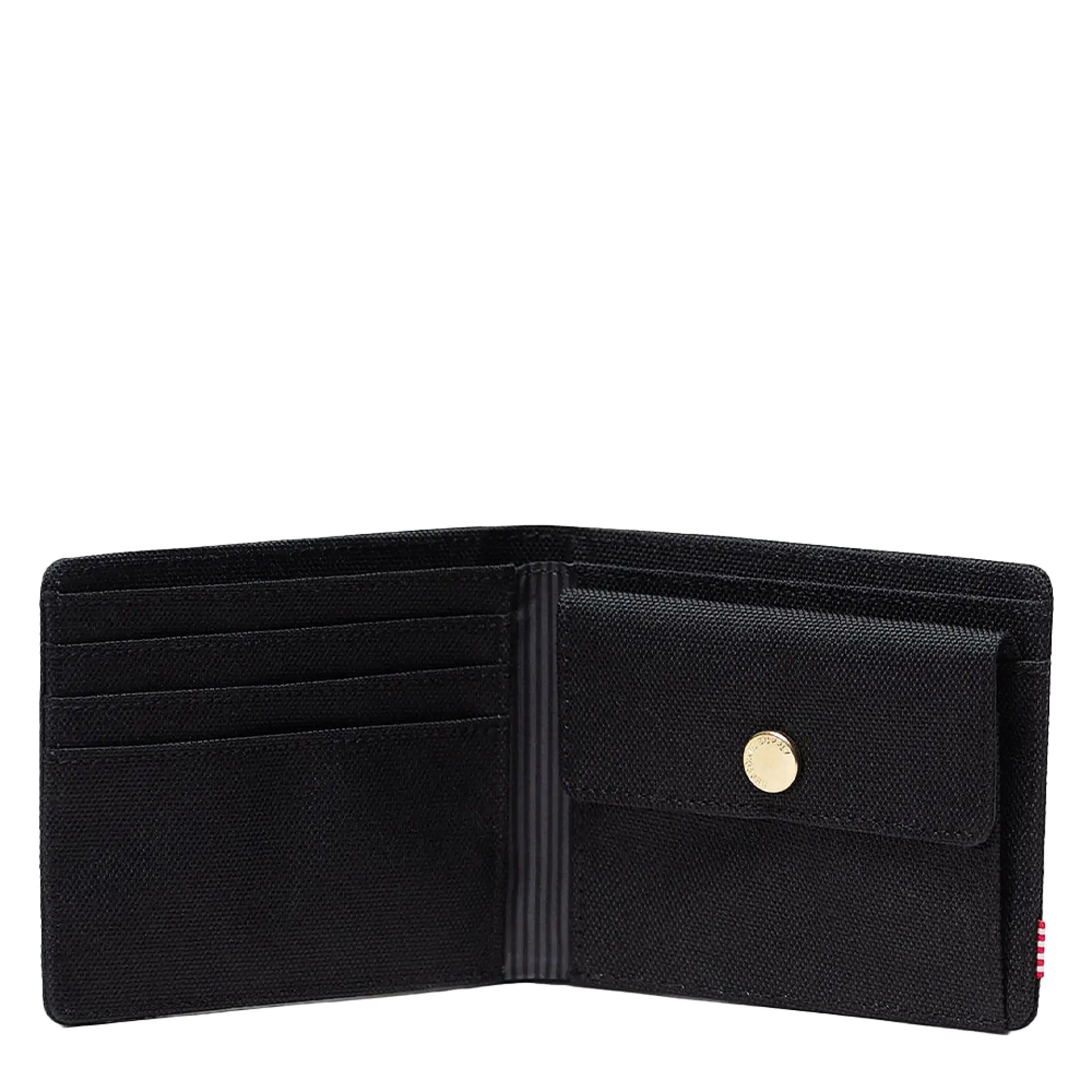 Herschel Carteira Roy Coin Jet Black