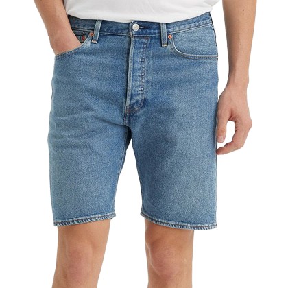Shorts Levis Calo 501 Original 9am On Battery