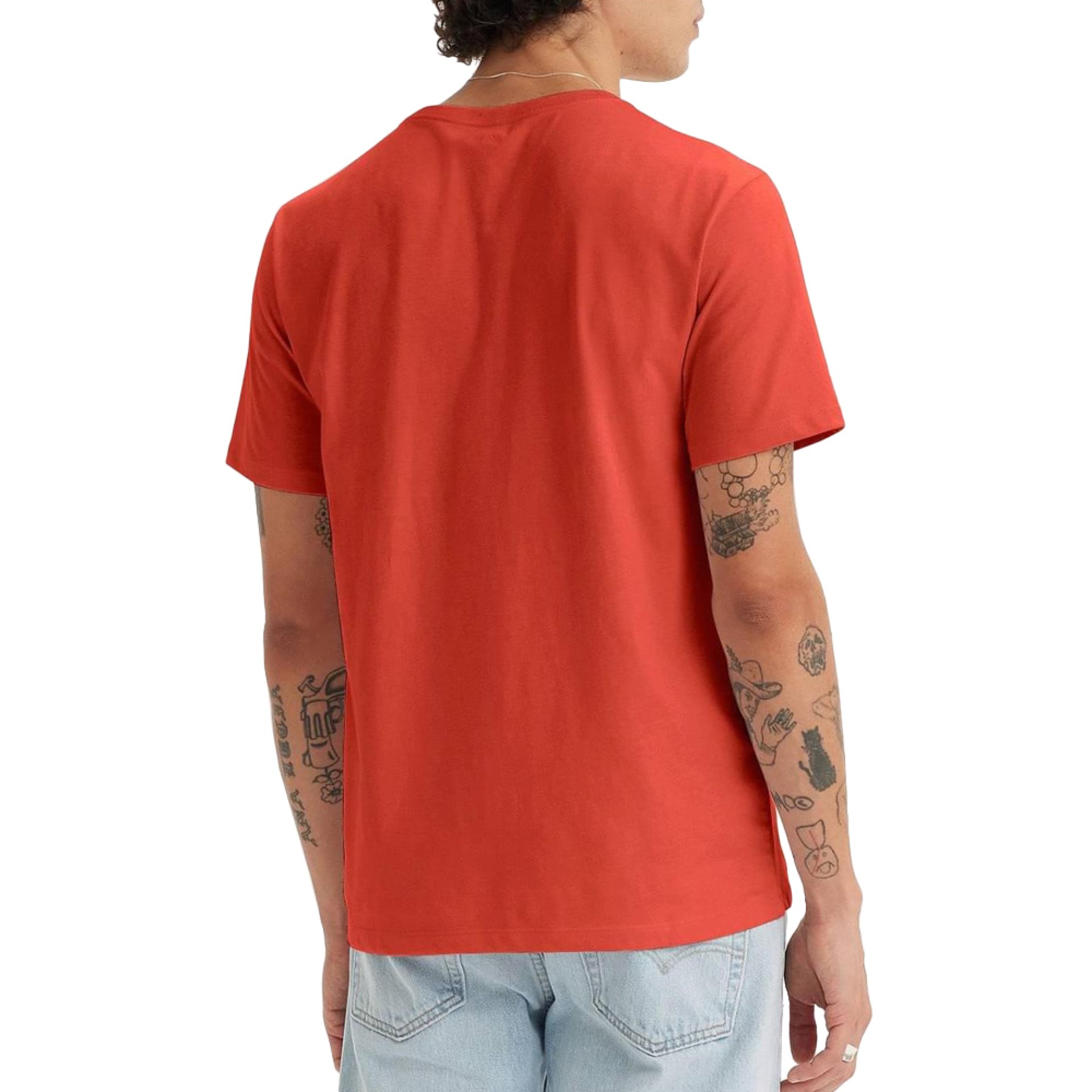 Levis T-shirt Original Sundown Red Jersey