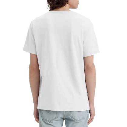 Levis T-shirt Original Hm Vneck Mineral Wh
