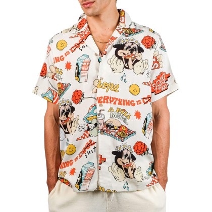 Camisa The Dudes Hawaiin Shirt A Pill Meal Multic