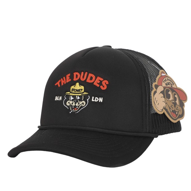 Bon The Dudes Cap Stoney Truck Driver Black