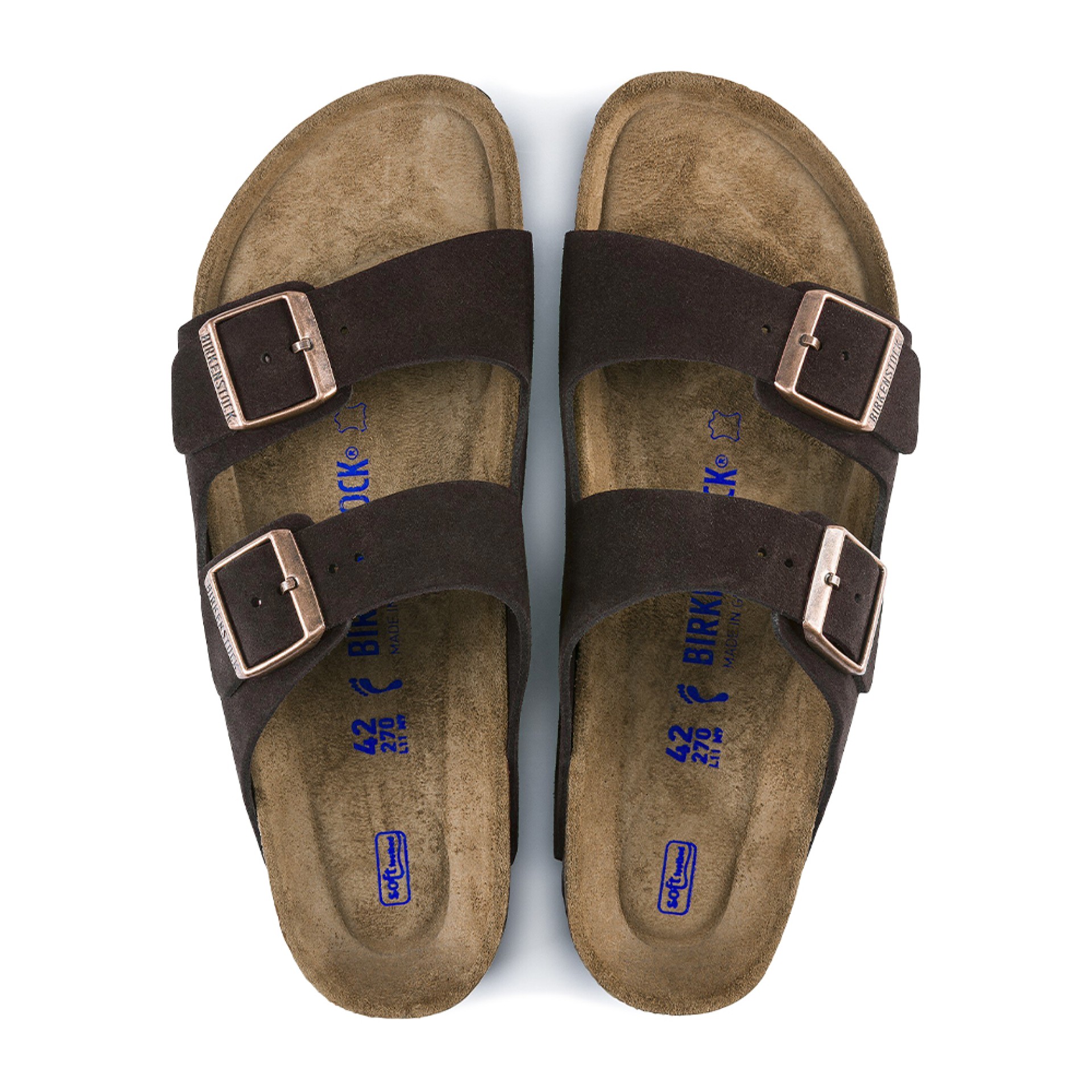 Birkenstock Arizona Soft Footbed Suede Leather