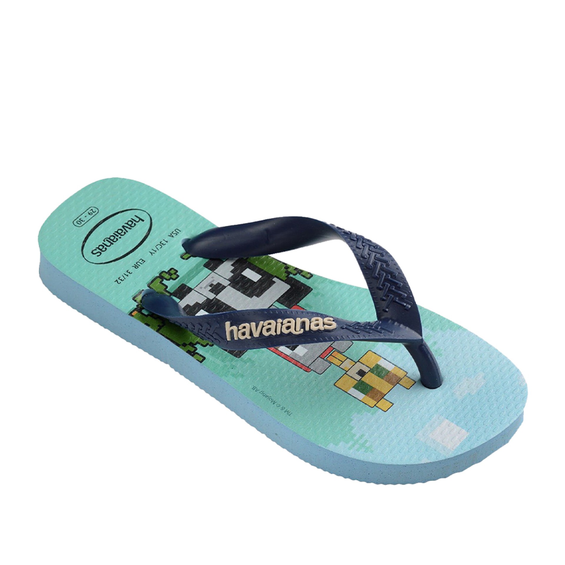 Havaianas Kids Minecraft Fc Lavender Blue
