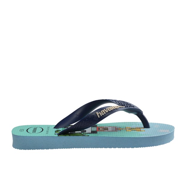Havaianas Kids Minecraft Fc Lavender Blue