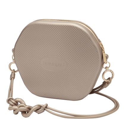 Mala Havaianas Bag Diamond Golden