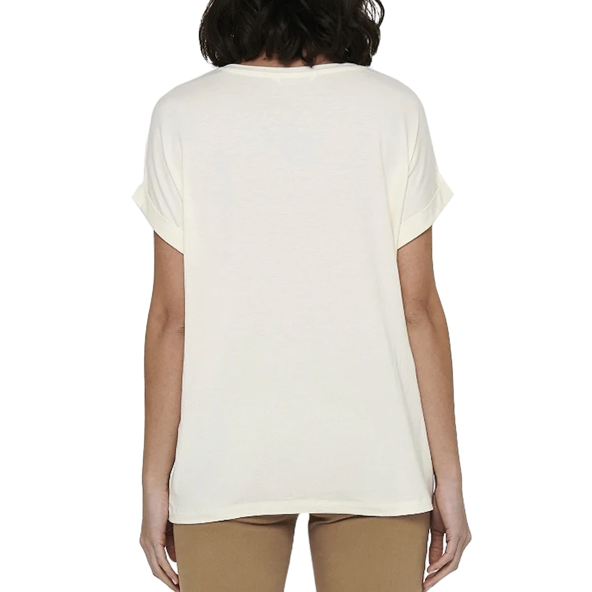 Only T`shirt Moster Antique White