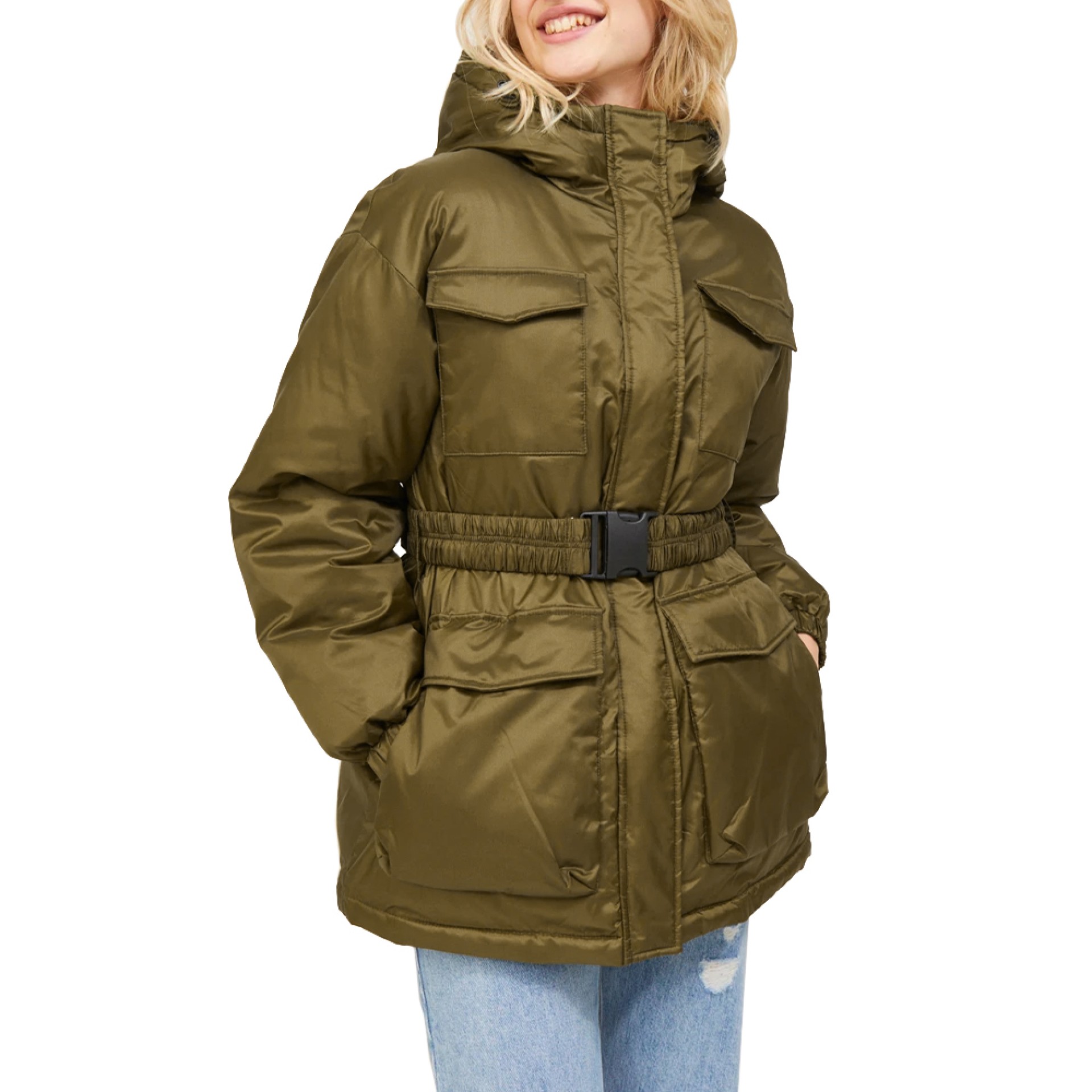 Jjxx Casaco Jxmaddie Dark Olive