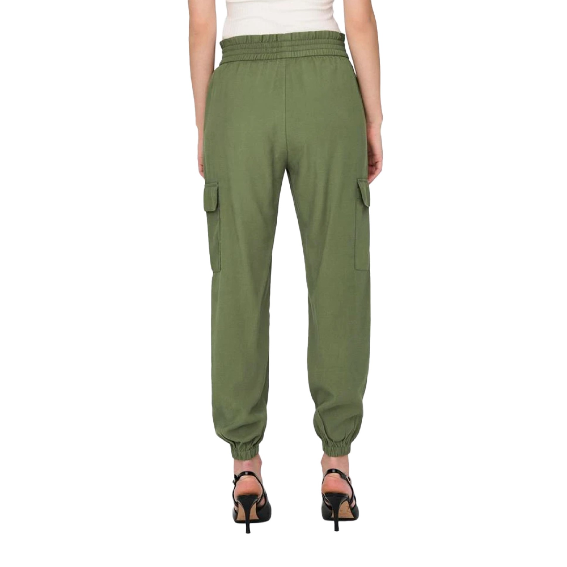 Only Calça Laris Kife Hw Capulete Olive