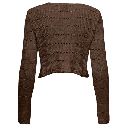 Only Camisola Mary Life Ls O-neck Knt Cart