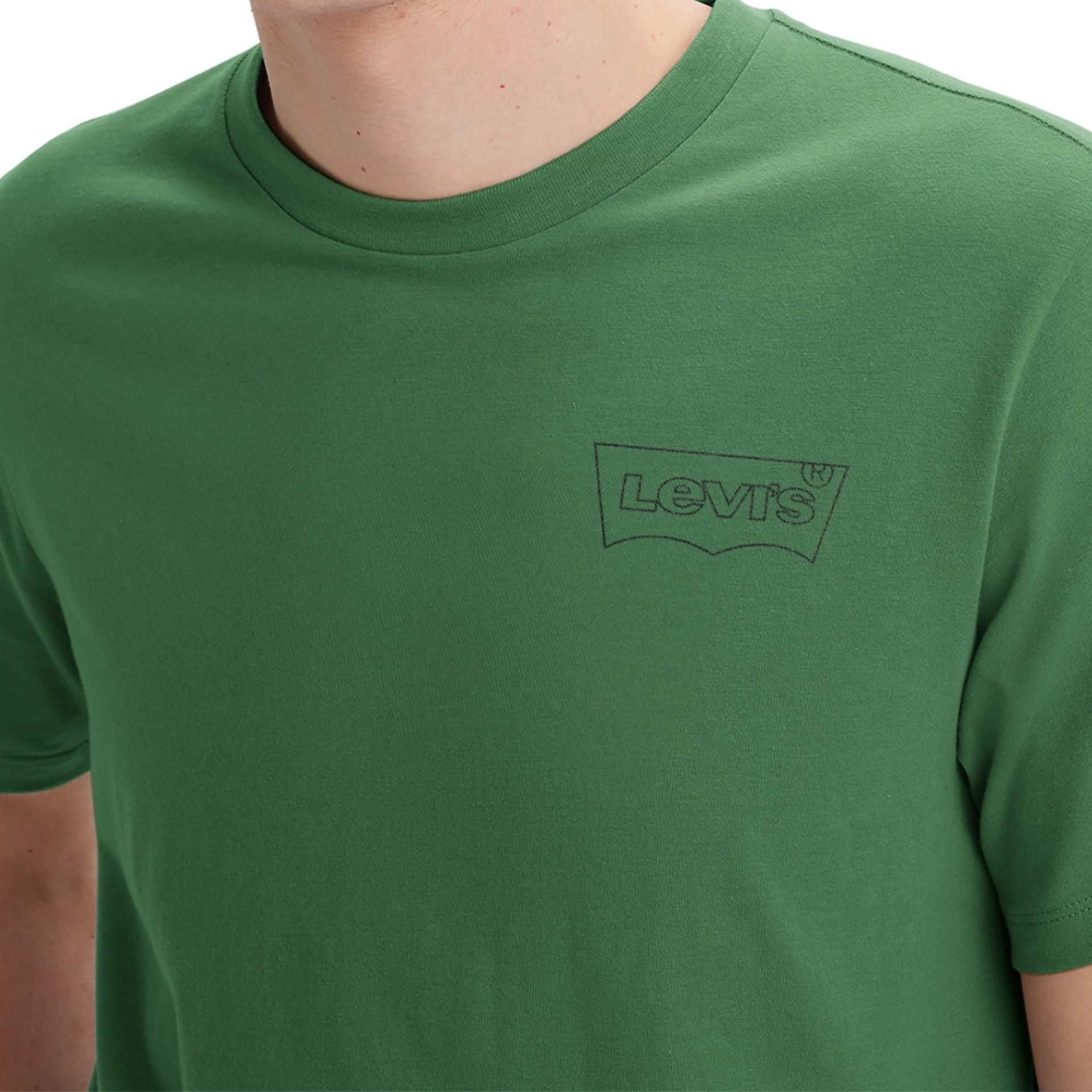 Levis T-shirt Lse Graphic Crewneck Tee Gre
