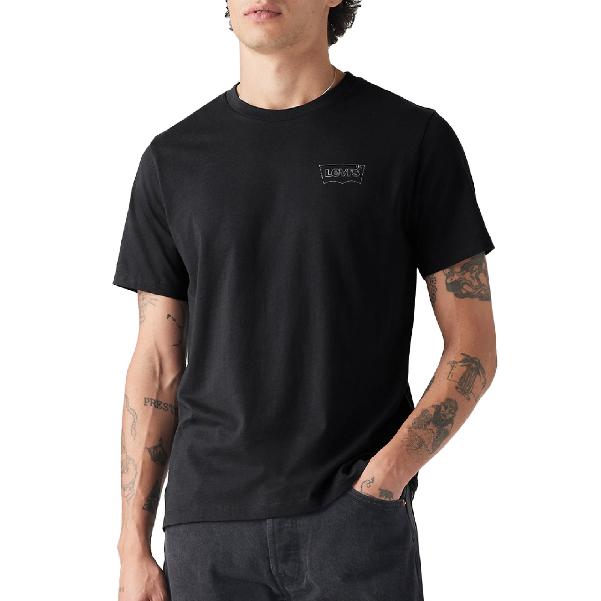 Levis T-shirt Lse Graphic Crewneck Tee Blk