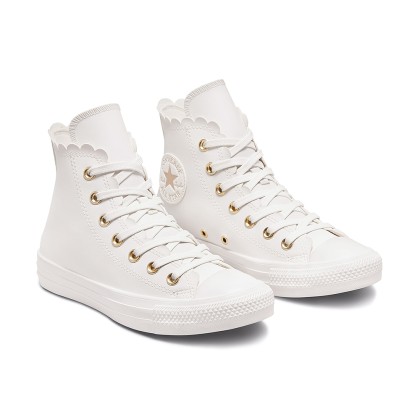 Converse All Star Ctas Hi Vintage White Converse All Star Ctas Hi Vintage White