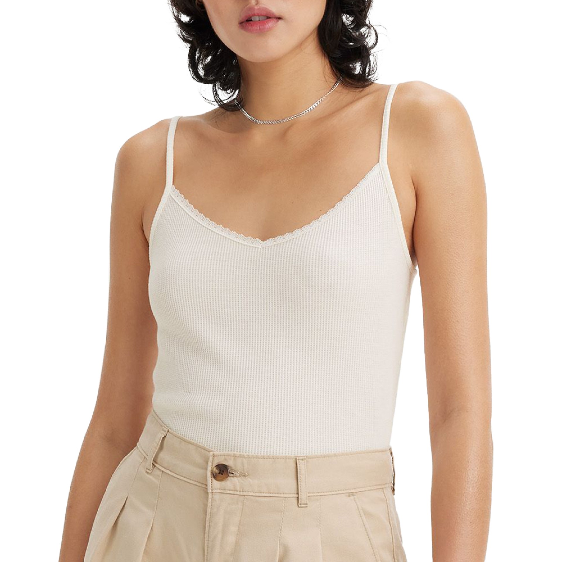 Levis Top Dry Goods Waffle Tank Sugar