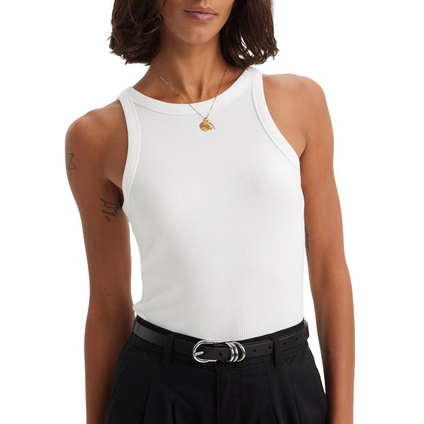 Top Levis Top Dreamy Tank Beryl White