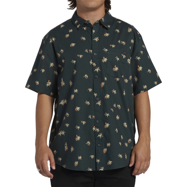 Camisa Billabong Sundays Mini Ss Deep Sea