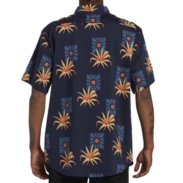 Camisa Billabong Camisa Sundays Ss Navy