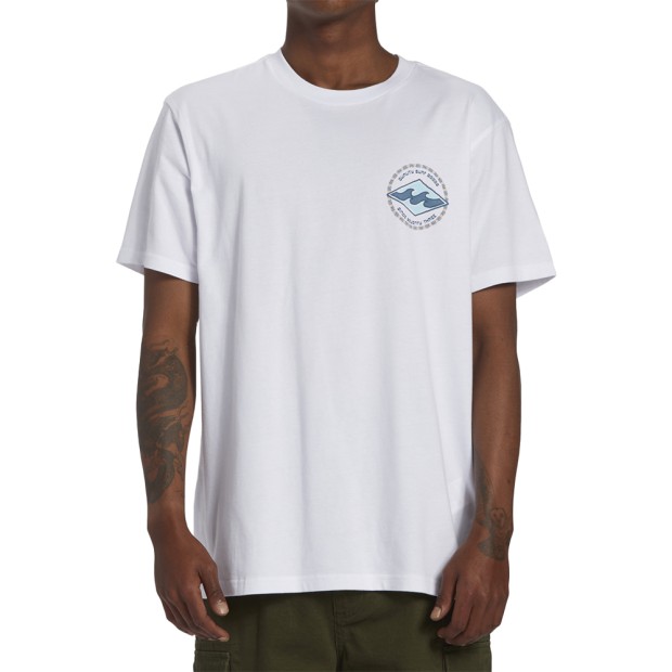 T-shirt Billabong T-shirt Rotor Dimond White