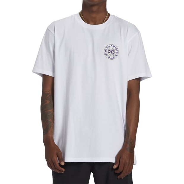 T-shirt Billabong T-shirt Bonez White