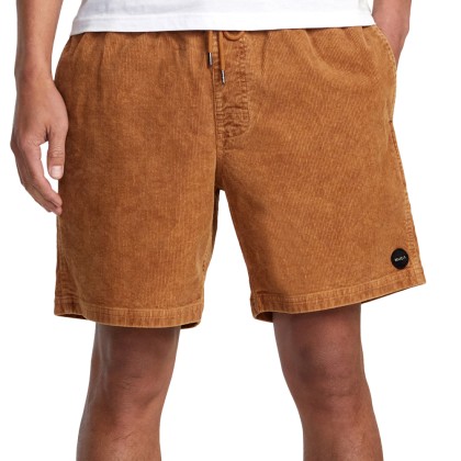 Cales Rvca Walkshorts Escape Elastic Adobe