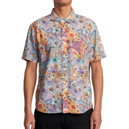 Camisa Rvca Camisa Sage Vaughn Ss Multi