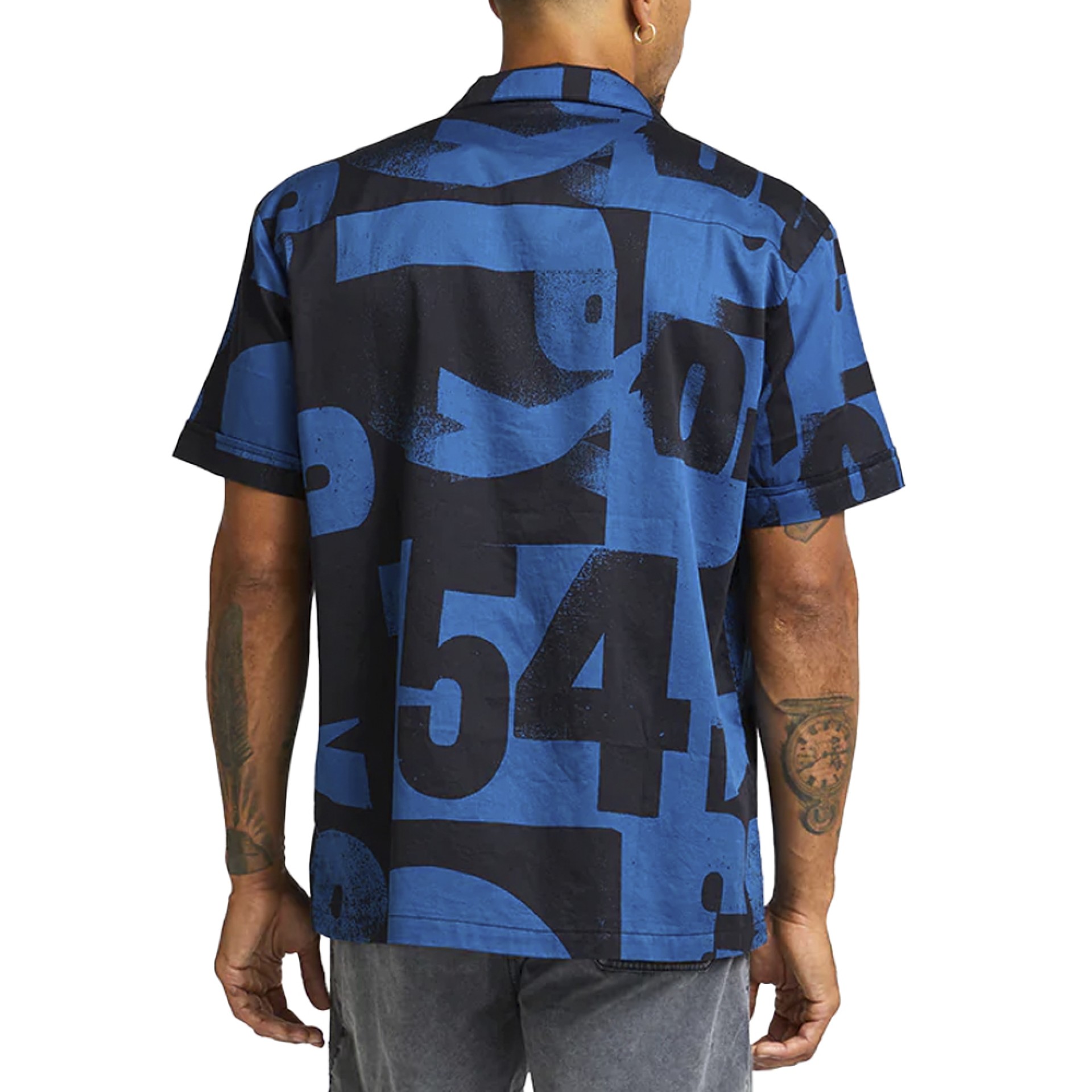 Deus Ex Machina Camisa Arithmetic Blue