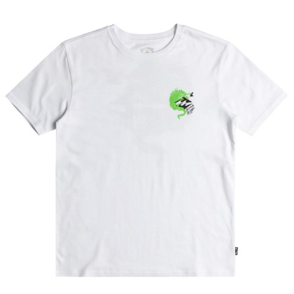 T-shirt Billabong T-shirt Iguana King White