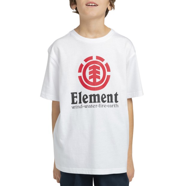 T-shirt Element Tshirt Vertical Ss Optic White