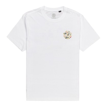 T-shirt Element T-shirt Saturn Fill Optic White