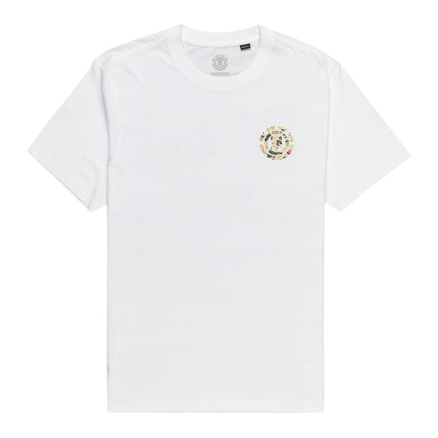 T-shirt Element T-shirt Saturn Fill Optic White