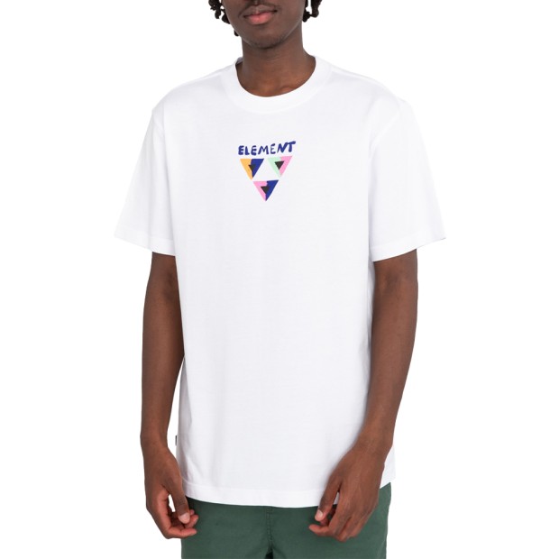 T-shirt Element T-shirt Conquer Ss Optic White