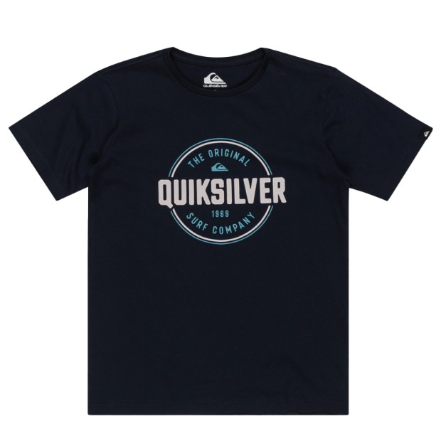 T-shirt Quiksilver Tshirt Circle Up Ss Youth Navy