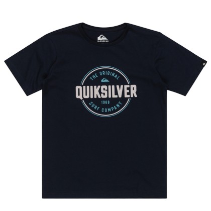 T-shirt Quiksilver Tshirt Circle Up Ss Youth Navy