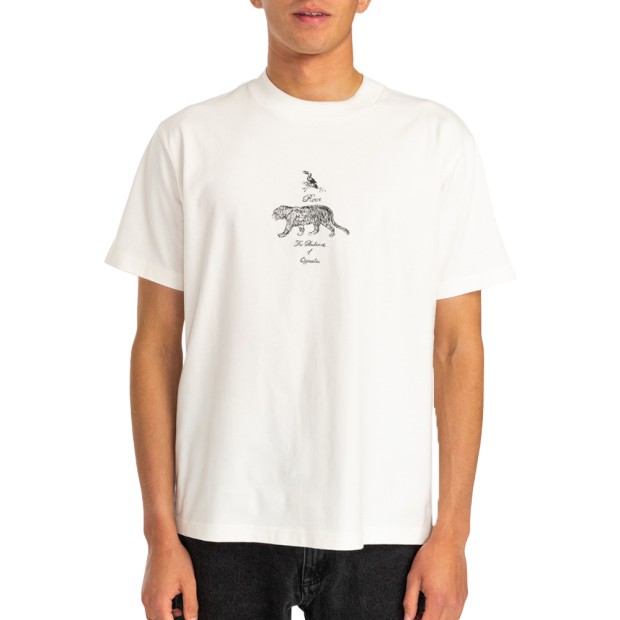 T-shirt Rvca Tshirt Tiger Style Salt