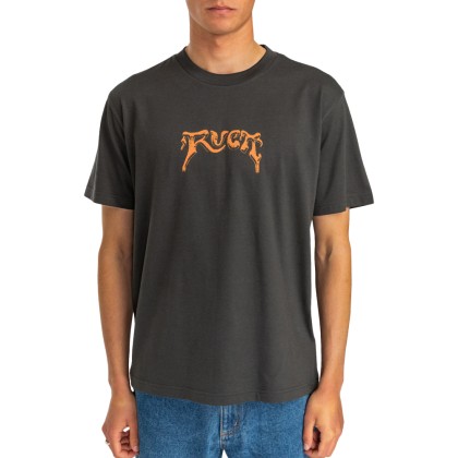 T-shirt Rvca Tshirt Unearthed Pirate Black