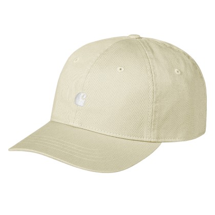 Bon Carhartt Wip Cap Madison Logo Beryl White