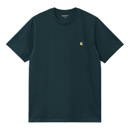 T-shirt Carhartt Wip T-shirt S/s Chase Duck Blue G