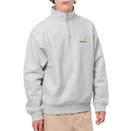 Carhartt Wip Sweat Half Zip American Ash H