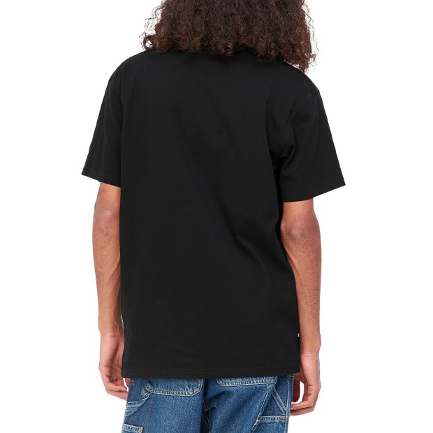 Carhartt Wip T-shirt American Script Black