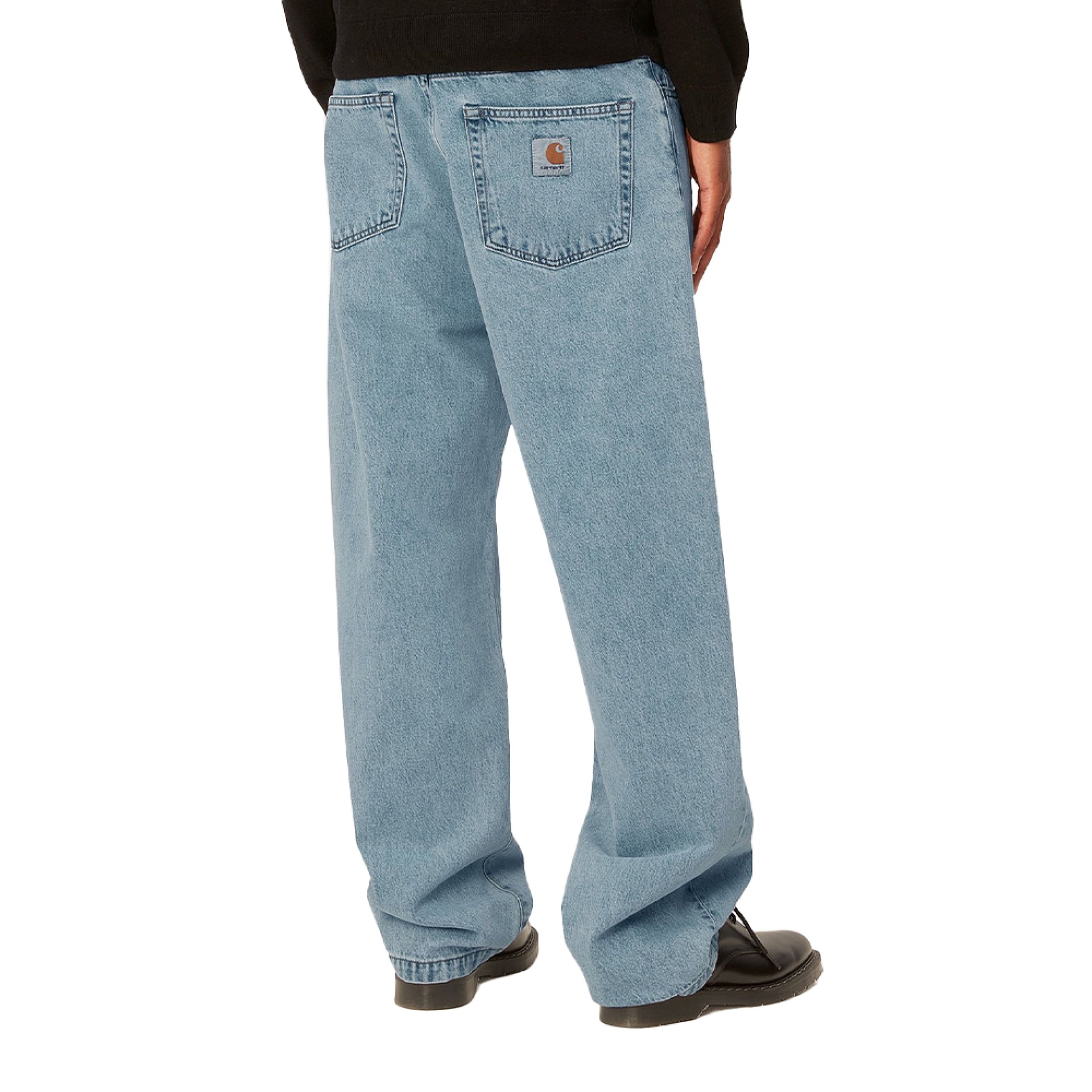 Carhartt Wip Calça Robertson Blue Bleached