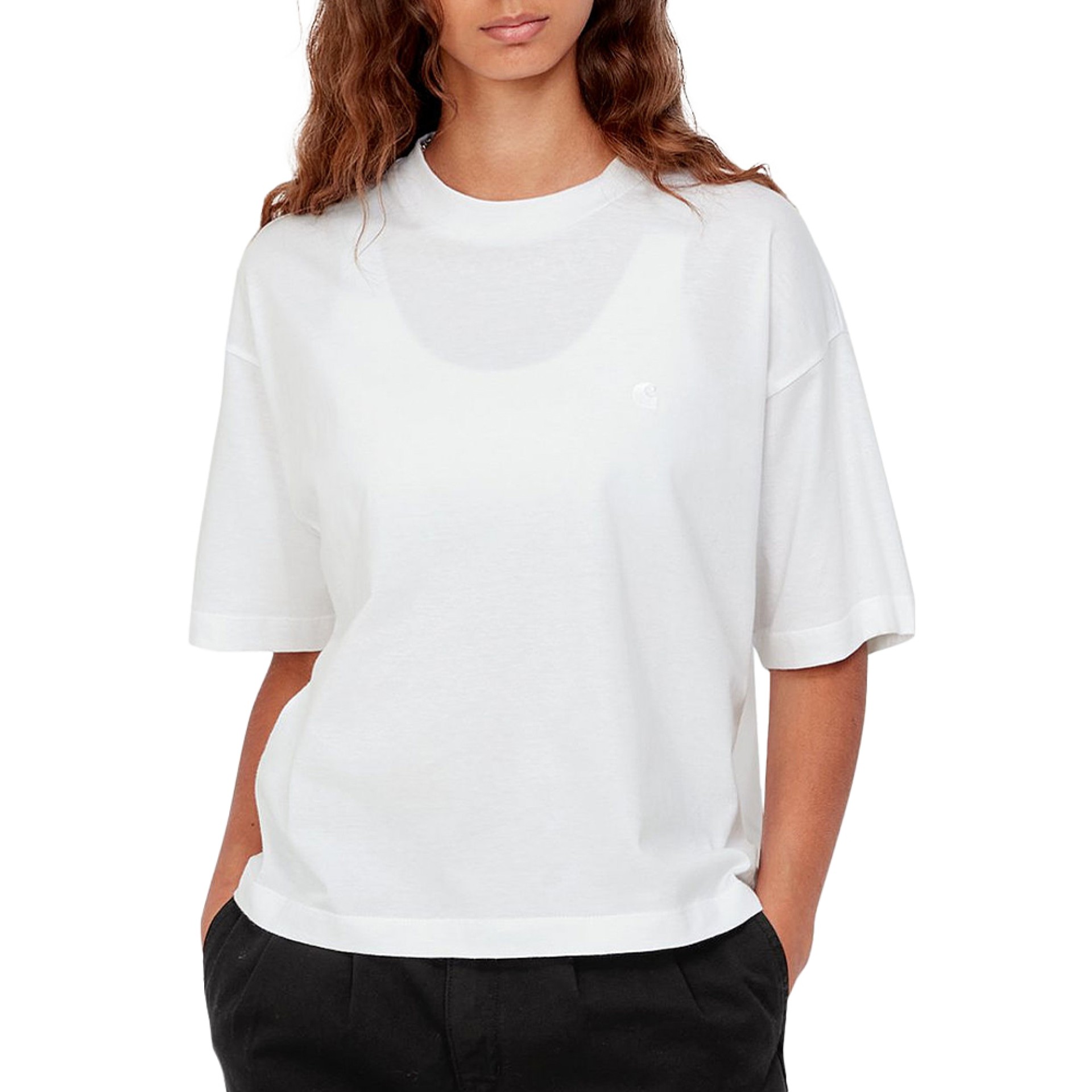 Carhartt Wip W´ S/s Chester Organic White